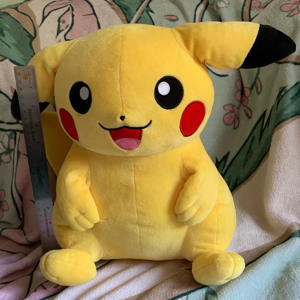 Large pikachu plush